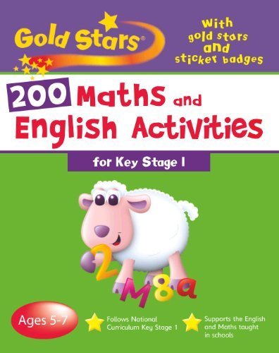 Goldstars Bumper Workbook 200 Maths And English Activities Key Stage 1 (Gold Stars Bumper Workbooks) by Parragon Books - Gold Stars (2011) Paperback