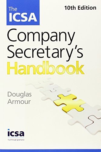 Icsa Company Secretarys Handbook 10e by Armour, Douglas (2014) Paperback
