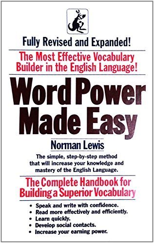 Word Power Made Easy by Lewis, Norman (1994) Mass Market Paperback