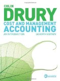 Cost And Management Accounting: An Introduction by Drury, Colin (2011) Paperback
