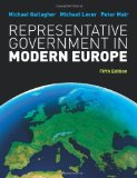 Representative Government in Modern Europe by Gallagher, Michael, Laver, Michael, Mair, Peter (2011) Paperback