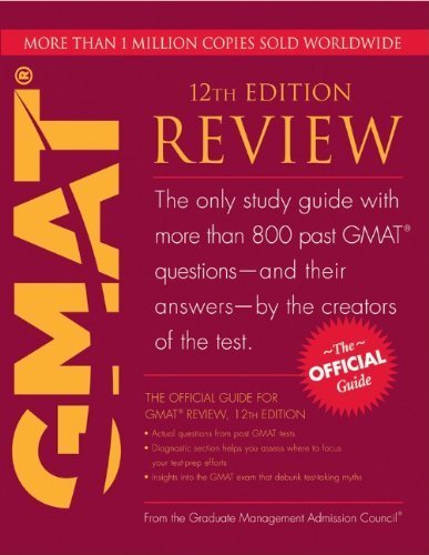 The Official Guide for GMAT Review by Graduate Management Admission Council (GMAC) (2009) Paperback