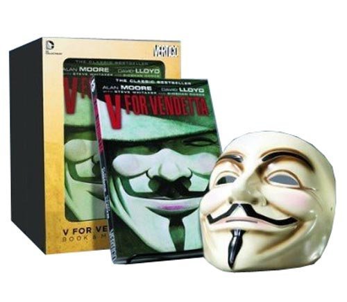 V For Vendetta Book and Mask Set by Moore, Alan (2013) Paperback