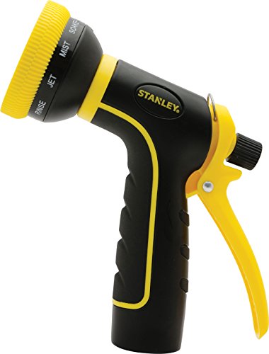 Stanley Garden BDS6703 Accuscape 10-Pattern Adjustable Nozzle, Black/Yellow