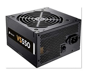 Corsair VS550 Alimentation PC (80 PLUS, 550 Watt, EU)