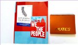 2 Book Combo includes We The People 9th Edition Textbook by Ginsberg Lowi Weir Tolbert and Governing California in the Twenty-First Century Fourth Edition - 2 Books in One (10" X 8" X 1.5" Approx), and 1 - 4" X 6" Notebook