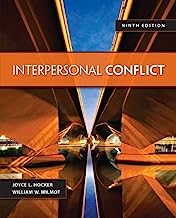 Interpersonal Conflict by Wilmot, William, Hocker, Joyce [McGraw-Hill Humanities/Social Sciences/Languages, 2013] ( Paperback ) 9th edition [Paperback]