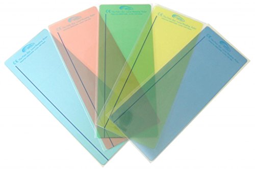 Reading Rulers Plain Window - pk of 5 - 5 Most Popular Colors