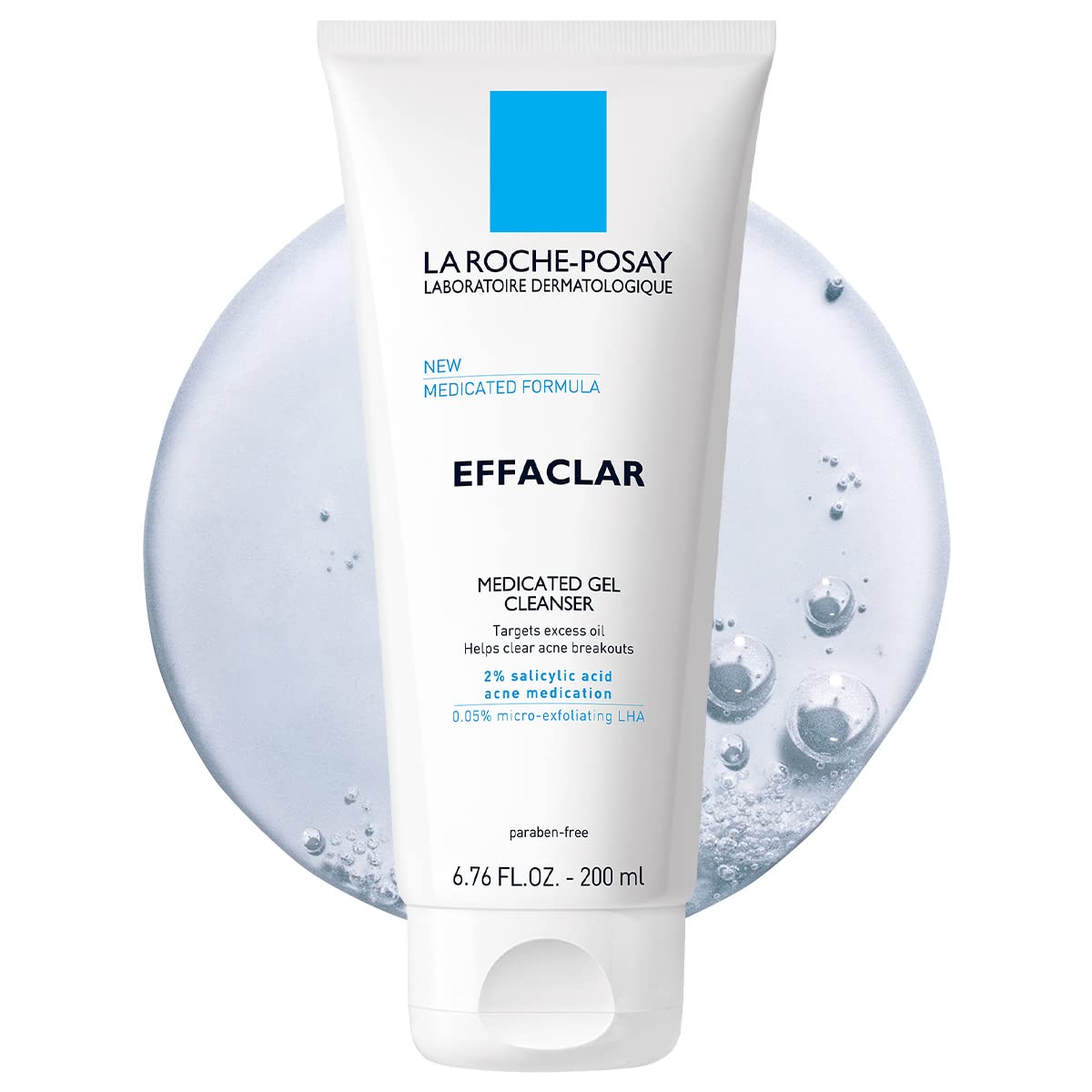 Book Cover La Roche-Posay Effaclar Medicated Gel Facial Cleanser, Foaming Acne Face Wash with Salicylic Acid, Helps Clear Acne Breakouts and with Oily Skin Control, Oil Free, Fragrance Free