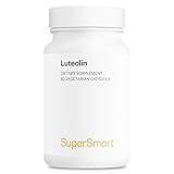 Supersmart - Inflammation - Luteolin 50 Mg - Aide à la Santé du Cerveau, à la Longévité & a des Propriétés Anti-Inflammatoire | Sans OGM - 60 Capsules Végétales.