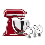 Kitchen Aid Tilt-Head Stand Mixer 4.5 Quart KSM85PBER, Empire Red