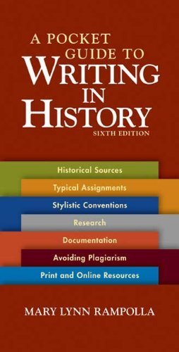 A Pocket Guide to Writing in History by Rampolla, Mary Lynn (2009) Paperback
