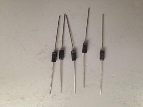 Book Cover FAIRCHILD SEMICONDUCTOR 1N4001 DIODE, STANDARD, 1A, 50V, DO-41 (5 pieces)
