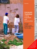 Community Psychology : Linking Individuals and Communities (English) 3rd Edition