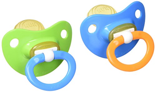Nuk Juicy Orthodontic Pacifier - 18-36 Months - Multicolor Girl - 2 Count by NUK