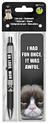 Book Cover Trends International Grumpy Cat Gel Pen + Bookmark  Pack