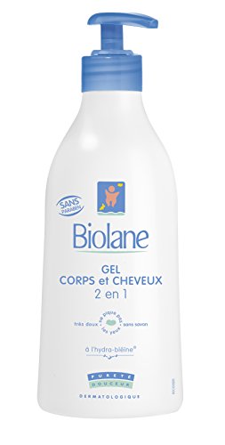 Biolane Gel Corps et Cheveux 2 en 1 350 ml - Lot de 2