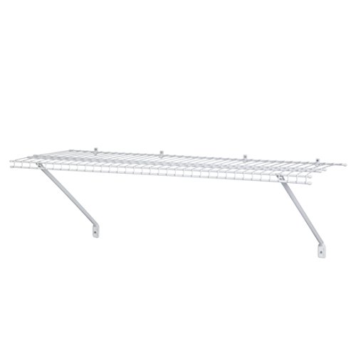 ClosetMaid 51031 Wire Shelf Kit, 3-Feet, White