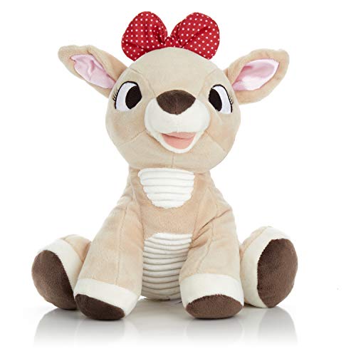 Book Cover Clarice the Reindeer - Stuffed Animal Plush Toy