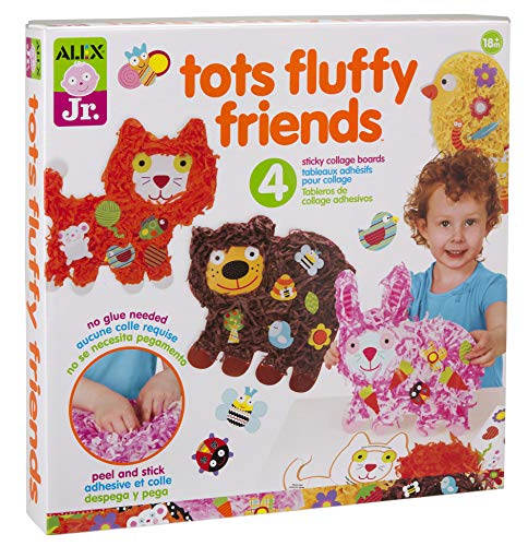 Book Cover ALEX Toys Junior Tots Fluffy Friends Paper Animal Activity