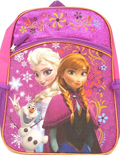 Book Cover Frozen Backpack with Lower Front Pocket, 16