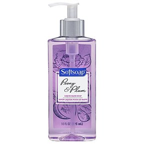 Softsoap Liquid Hand Soap, Peony and Plum - 10 Fluid Ounce (6 Pack)