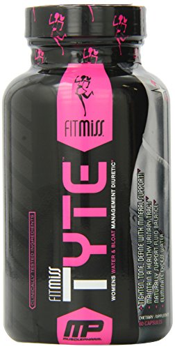 Book Cover FitMiss Tyte, Women's Water Management Diuretic, Tighten, Tone, Define with Mineral Support, 60 Count, 30 Servings