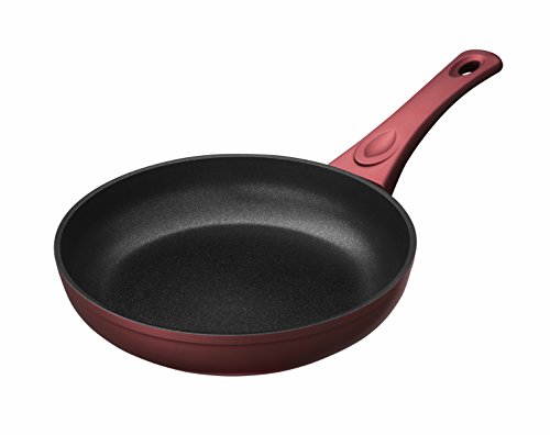 Book Cover Saflon Titanium Nonstick 9.5-Inch Fry Pan, 4mm Forged Aluminum with PFOA Free Scratch-Resistant Coating from England, Dishwasher Safe