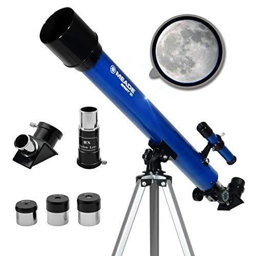 Book Cover Meade Instruments â€“ Infinity 50mm Aperture, Portable Refracting Astronomy Telescope for Kids & Beginners â€“ Multiple Eyepieces & Accessories Included â€“ View The Moon & Have Fun Learning About Space!