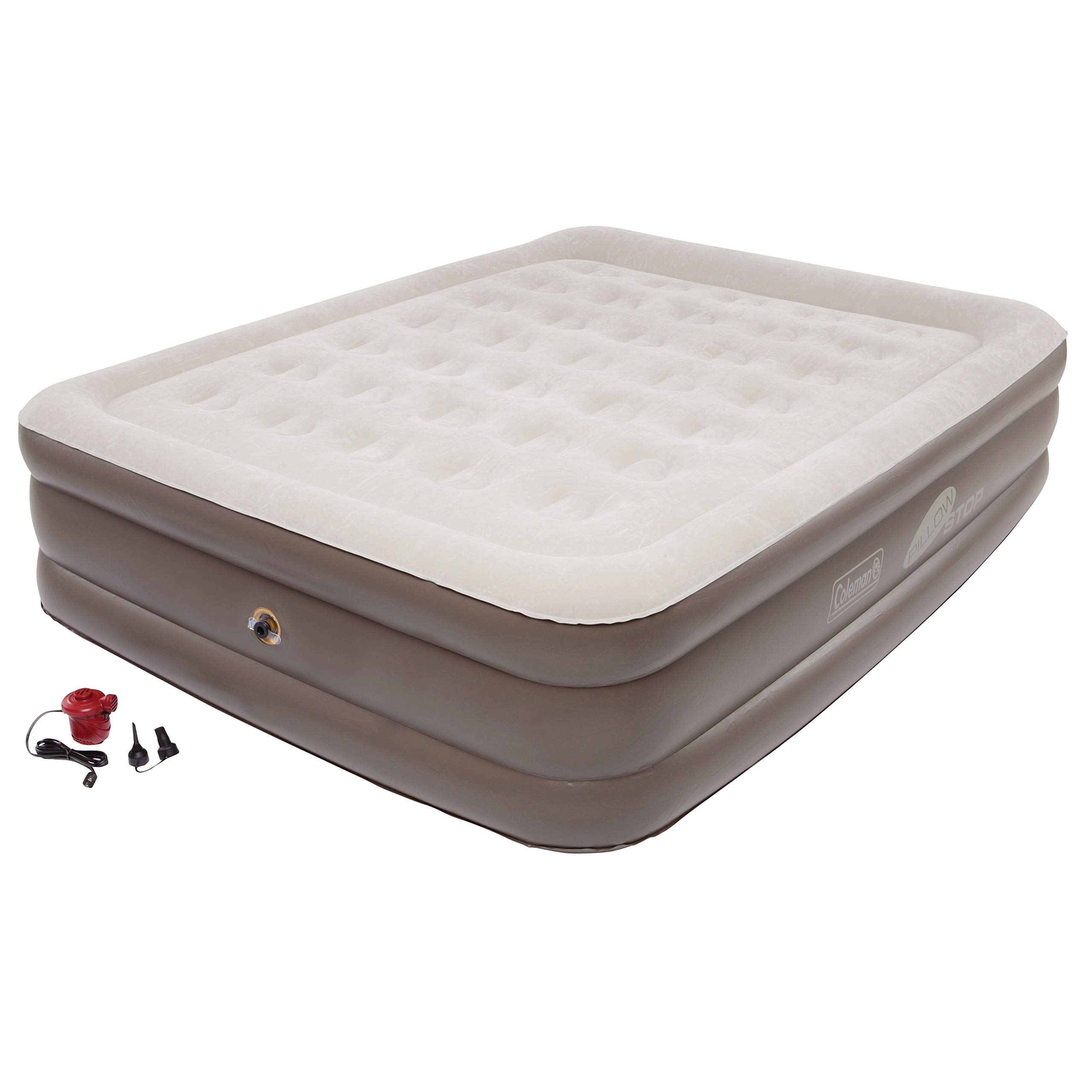 Book Cover Coleman SupportRest Plus PillowStop Double-High Airbed Queen