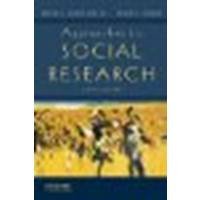 Approaches to Social Research by Singleton Jr., Royce A., Straits, Bruce C. [Oxford University Press,2009] (Hardcover) 5th edition [Hardcover]