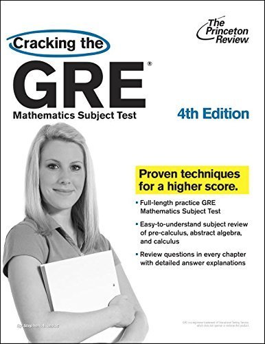 Cracking the GRE Mathematics Subject Test (Princeton Review: Cracking the GRE Math Test) by Leduc, Steven A (2010) Paperback