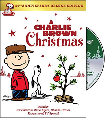 Book Cover A Charlie Brown Christmas 50th Anniversay Deluxe Edition (DVD)
