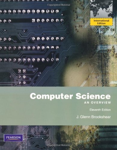 Computer Science: An Overview with Companion Website Access Card by Brookshear, J. Glenn (2011) Paperback