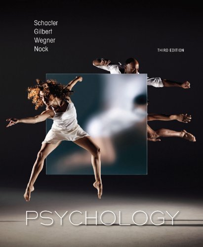 Psychology by Schacter, Daniel L., Gilbert, Daniel T., Wegner, Daniel M., (2014) Hardcover
