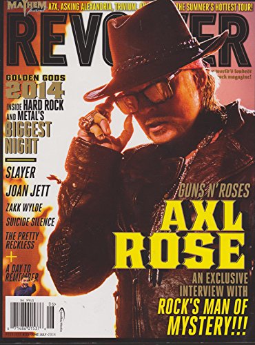 Revolver Magazine June/July 2014 #115 Axl Rose Cover