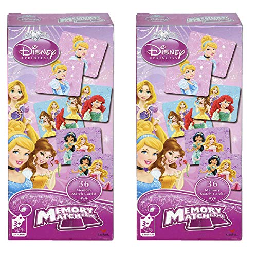 Book Cover Disney Princess Memory Match Game