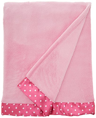 Book Cover Everything for Kids Toddler Coral Fleece Blanket, Pink