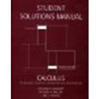 Student's Solutions Manual for Calculus for Business, Economics, Life Sciences and Social Sciences by Etgen, Garret J. [Prentice Hall, 2007] (Paperback) 11th Edition [Paperback]