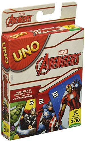 Book Cover UNO: Marvel Avengers - Card Game