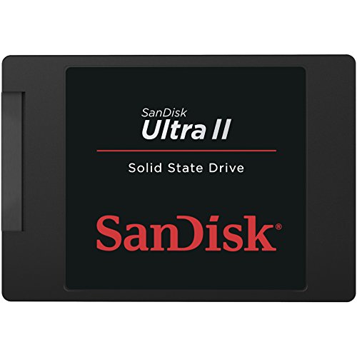 SanDisk Ultra II SSD 480 GB SATA III 2.5 inch Internal SSD up to 550 MB/s Read and up to 500 MB/s Write