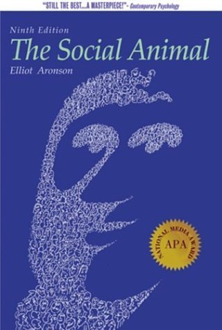 Social Animal by Aronson, Elliot (2003) Paperback