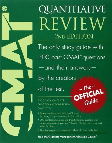 GMAT Quantitative Review by Graduate Management Admission Council (2009) Paperback