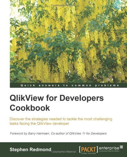 Qlikview for Developers Cookbook by Redmond, Stephen (2013) Paperback
