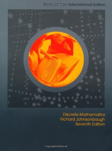 Discrete Mathematics by Johnsonbaugh, Richard (2013) Paperback