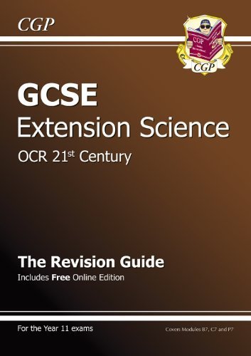 GCSE Further Additional (Extension) Science OCR 21st Century Revision Guide (with online edition) by CGP Books (2012) Paperback