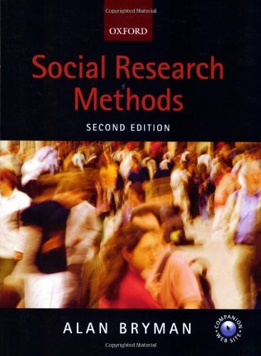 Social Research Methods by Bryman, Alan (2004) Paperback