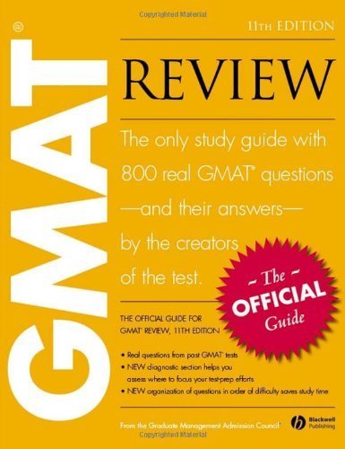 The Official Guide for GMAT Review by Graduate Management Admission Council (GMAC) (2005) Paperback