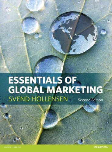 Essentials of Global Marketing by Hollensen, Svend (2012) Paperback