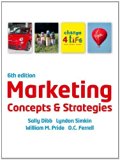 Marketing Concepts & Strategies (with CourseMate & EBook Access Card) by Ferrell, O.C., Dibb, Sally, Simkin, Lyndon, Pride, William M (2012) Paperback